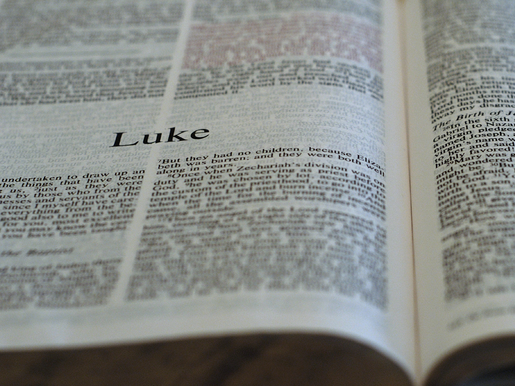 Luke 19:28 through Luke 20:18