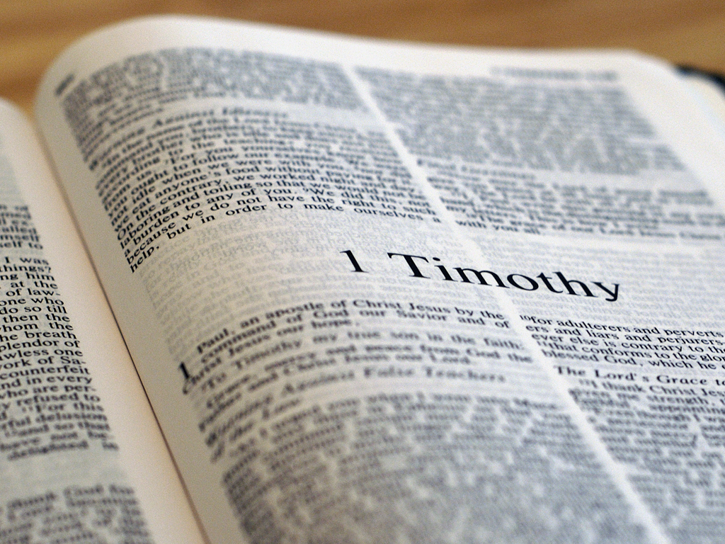 1 Timothy 3:1-8 cont.